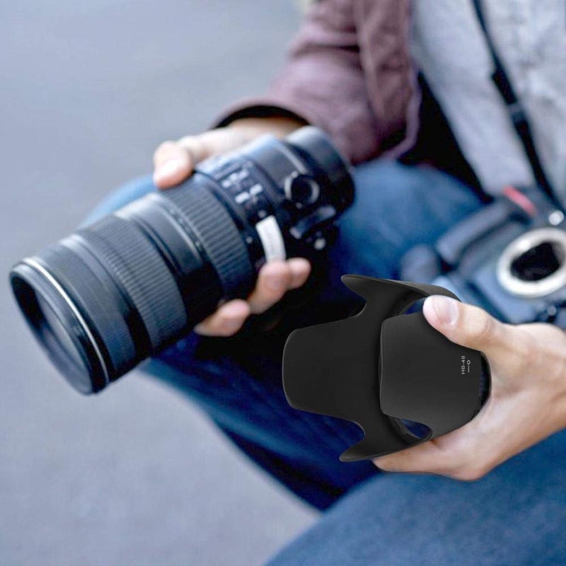 Pomya Camera Lens Hood for NikonHB-48 Camera Mount Lens Hood for AF-S 70-200mm f2.8 G VR II LensLens Hood Default - Image 4
